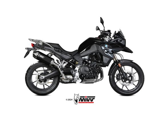 MIVV SPEED EDGE ΤΕΛΙΚΌ ΕΞΆΤΜΙΣΗΣ BMW F 800 GS 2024-2025 BLACK