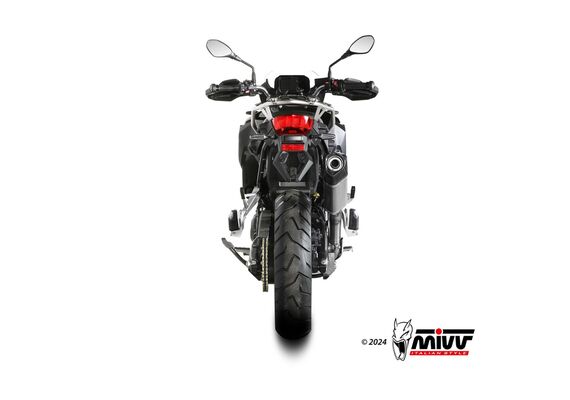MIVV SPEED EDGE ΤΕΛΙΚΌ ΕΞΆΤΜΙΣΗΣ BMW F 800 GS 2024-2025 ST. STEEL