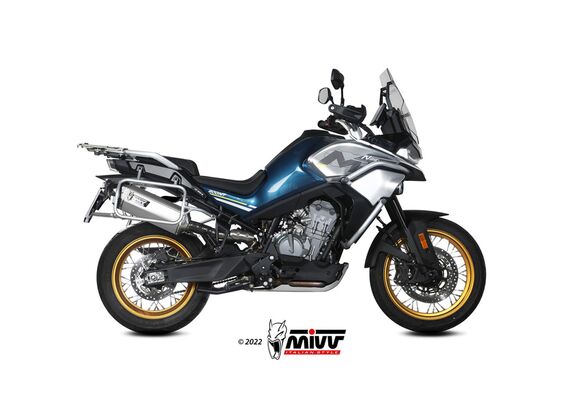 MIVV SPEED EDGE ΤΕΛΙΚΌ ΕΞΆΤΜΙΣΗΣ CF MOTO 800MT 2022-2024 ST. STEEL