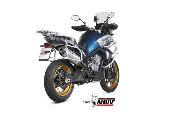 MIVV SPEED EDGE ΤΕΛΙΚΌ ΕΞΆΤΜΙΣΗΣ CF MOTO 800MT 2022-2024 ST. STEEL