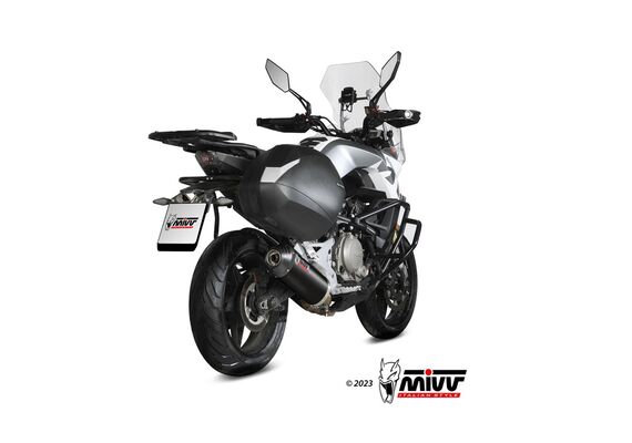 MIVV OVAL ΤΕΛΙΚΌ ΕΞΆΤΜΙΣΗΣ CF MOTO 650MT 2021-2024 BLACK