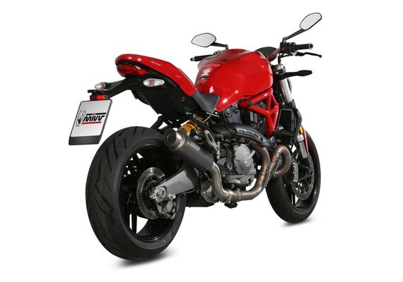MIVV GPPRO ΤΕΛΙΚΌ ΕΞΆΤΜΙΣΗΣ DUCATI MONSTER 821 18-20 MONSTER 1200 17-21 BLACK