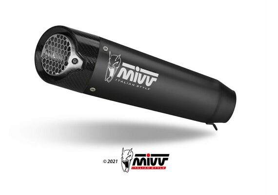 MIVV X-M5 ΤΕΛΙΚΌ ΕΞΆΤΜΙΣΗΣ DUCATI MONSTER 937 2021-2024 BLACK