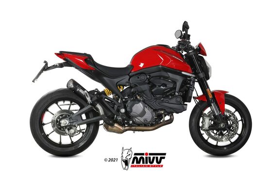 MIVV X-M5 ΤΕΛΙΚΌ ΕΞΆΤΜΙΣΗΣ DUCATI MONSTER 937 2021-2024 BLACK