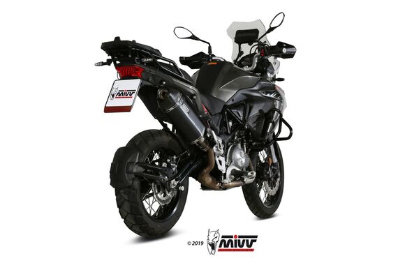 MIVV SPEED EDGE ΤΕΛΙΚΌ ΕΞΆΤΜΙΣΗΣ BENELLI TRK 502 X 2018-2024 BLACK