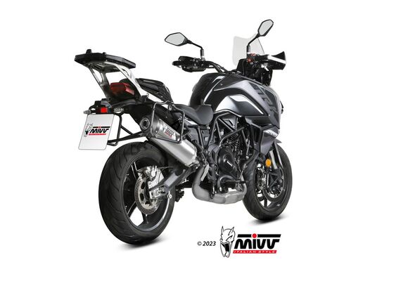 MIVV OVAL ΤΕΛΙΚΌ ΕΞΆΤΜΙΣΗΣ BENELLI TRK 702 X 2023-2024 ST. STEEL