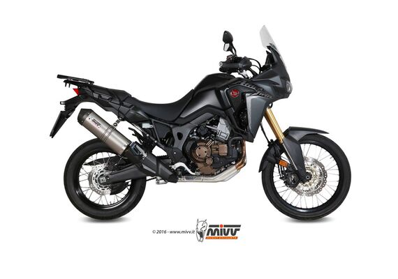 MIVV OVAL ΤΕΛΙΚΌ ΕΞΆΤΜΙΣΗΣ HONDA CRF 1000 L AFRICA TWIN 2016-2019 TITANIUM