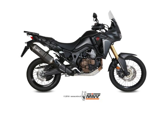 MIVV SPEED EDGE ΤΕΛΙΚΌ ΕΞΆΤΜΙΣΗΣ HONDA CRF 1000 L AFRICA TWIN 2016-2019 BLACK