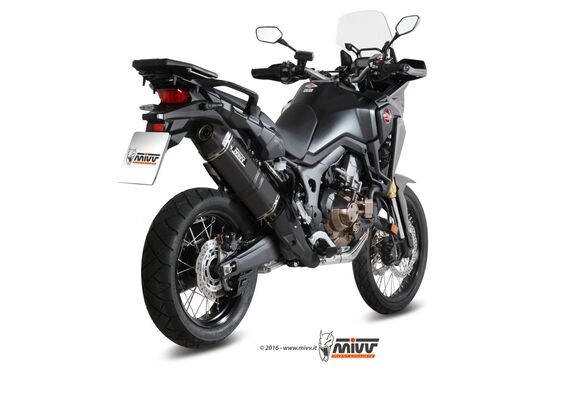 MIVV SPEED EDGE ΤΕΛΙΚΌ ΕΞΆΤΜΙΣΗΣ HONDA CRF 1000 L AFRICA TWIN 2016-2019 BLACK