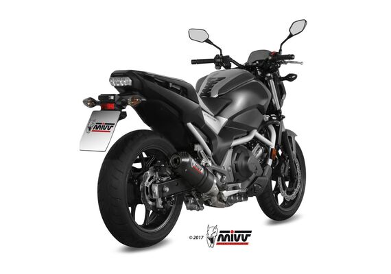 MIVV OVAL ΤΕΛΙΚΌ ΕΞΆΤΜΙΣΗΣ HONDA NC 750 S / X INTEGRA 750 2016-2022 CARBON