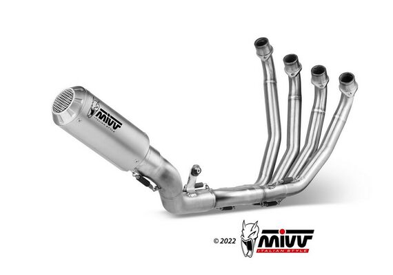 MIVV MK3 ΟΛΌΣΩΜΗ ΕΞΆΤΜΙΣΗ HONDA CB 650 R CBR 650R 2019-2023 ST. STEEL