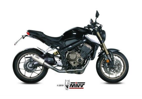 MIVV MK3 ΟΛΌΣΩΜΗ ΕΞΆΤΜΙΣΗ HONDA CB 650 R CBR 650R 2019-2023 ST. STEEL