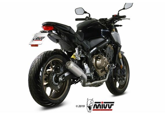 MIVV MK3 ΟΛΌΣΩΜΗ ΕΞΆΤΜΙΣΗ HONDA CB 650 R CBR 650R 2019-2023 ST. STEEL