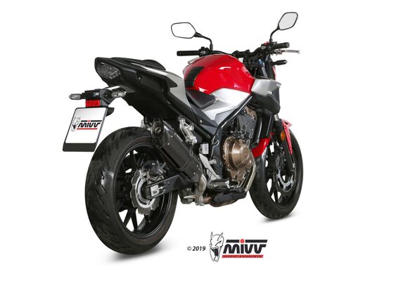 MIVV SUONO ΤΕΛΙΚΌ ΕΞΆΤΜΙΣΗΣ HONDA CB 500 F 2019-2023 BLACK