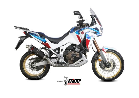 MIVV DAKAR ΤΕΛΙΚΌ ΕΞΆΤΜΙΣΗΣ HONDA CRF 1100 L AFRICA TWIN 2020-2023 BLACK