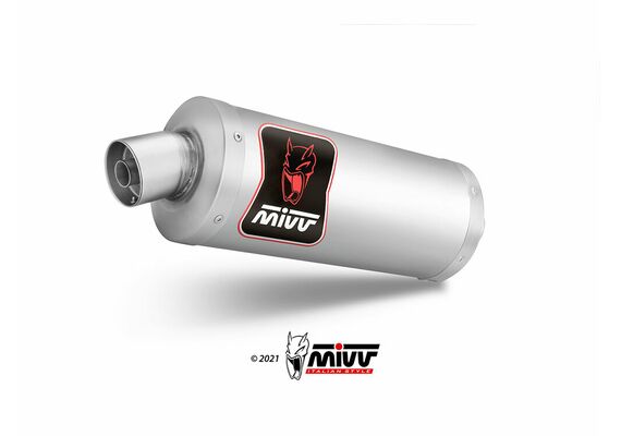 MIVV DAKAR ΤΕΛΙΚΌ ΕΞΆΤΜΙΣΗΣ HONDA CRF 1100 L AFRICA TWIN 2020-2023 ST. STEEL