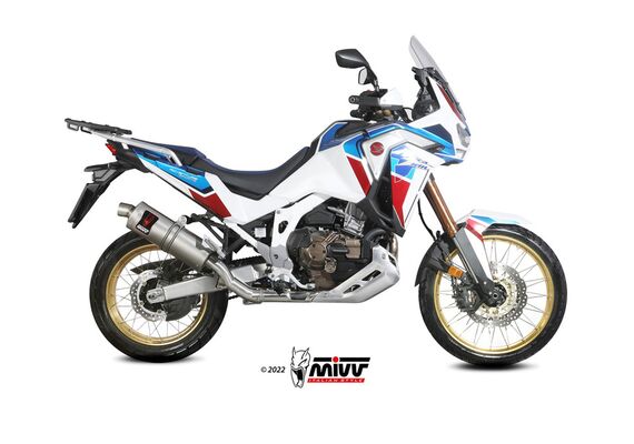 MIVV DAKAR ΤΕΛΙΚΌ ΕΞΆΤΜΙΣΗΣ HONDA CRF 1100 L AFRICA TWIN 2020-2023 ST. STEEL