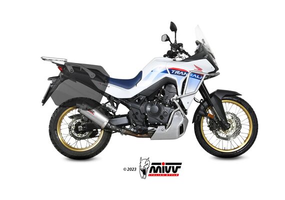 MIVV OVAL ΤΕΛΙΚΌ ΕΞΆΤΜΙΣΗΣ HONDA XL750 TRANSALP 2023-2024 ST. STEEL