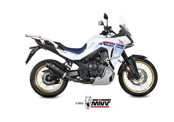 MIVV OVAL ΤΕΛΙΚΌ ΕΞΆΤΜΙΣΗΣ HONDA XL750 TRANSALP 2023-2024 BLACK