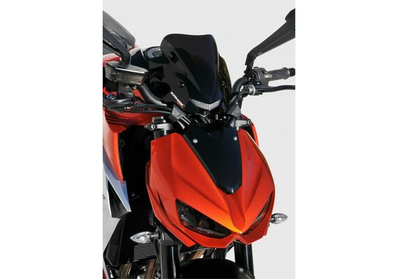 ERMAX ΖΕΛΑΤΊΝΑ KAWASAKI Z 1000 2014-2020 ΚΟΝΤΉ HYPER 21CM ΣΚΟΎΡΟ ΦΙΜΈ