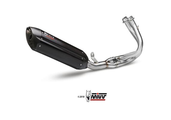 MIVV SUONO ΟΛΌΣΩΜΗ ΕΞΆΤΜΙΣΗ KAWASAKI ER6 N F 2012-2016 BLACK