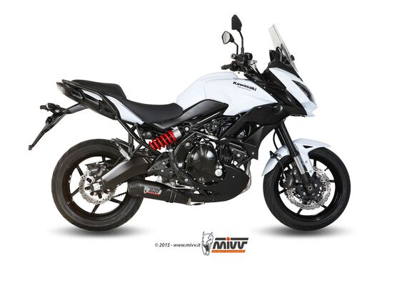 MIVV OVAL ΟΛΌΣΩΜΗ ΕΞΆΤΜΙΣΗ KAWASAKI VERSYS 650 2015-2021 CARBON