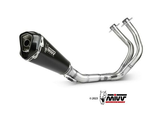 MIVV DELTA RACE ΟΛΌΣΩΜΗ ΕΞΆΤΜΙΣΗ KAWASAKI Z 650 NINJA 650 2017-2023 BLACK