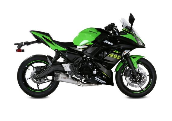 MIVV DELTA RACE ΟΛΌΣΩΜΗ ΕΞΆΤΜΙΣΗ KAWASAKI Z 650 NINJA 650 2017-2023 ST. STEEL