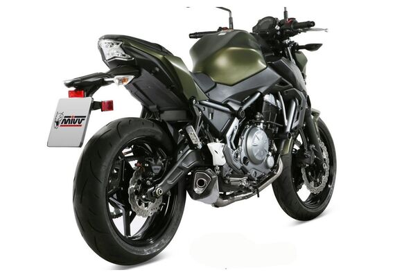 MIVV DELTA RACE ΟΛΌΣΩΜΗ ΕΞΆΤΜΙΣΗ KAWASAKI Z 650 NINJA 650 2017-2023 ST. STEEL