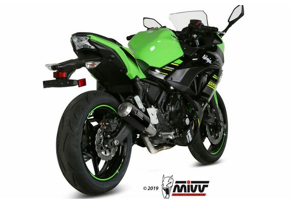 MIVV MK3 ΟΛΌΣΩΜΗ ΕΞΆΤΜΙΣΗ KAWASAKI Z 650 NINJA 650 2017-2023 CARBON