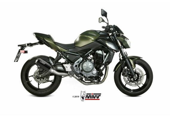 MIVV MK3 ΟΛΌΣΩΜΗ ΕΞΆΤΜΙΣΗ KAWASAKI Z 650 NINJA 650 2017-2023 CARBON