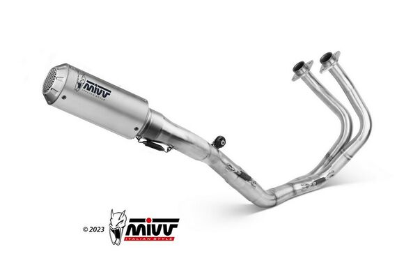 MIVV MK3 ΟΛΌΣΩΜΗ ΕΞΆΤΜΙΣΗ KAWASAKI Z 650 NINJA 650 2017-2023 ST. STEEL