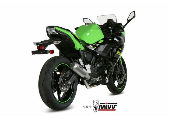MIVV MK3 ΟΛΌΣΩΜΗ ΕΞΆΤΜΙΣΗ KAWASAKI Z 650 NINJA 650 2017-2023 ST. STEEL