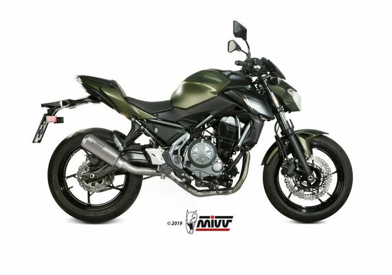 MIVV MK3 ΟΛΌΣΩΜΗ ΕΞΆΤΜΙΣΗ KAWASAKI Z 650 NINJA 650 2017-2023 ST. STEEL
