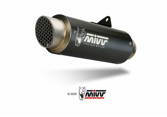 MIVV GPPRO ΤΕΛΙΚΌ ΕΞΆΤΜΙΣΗΣ KAWASAKI NINJA 400 Z 400 2018-2024 BLACK