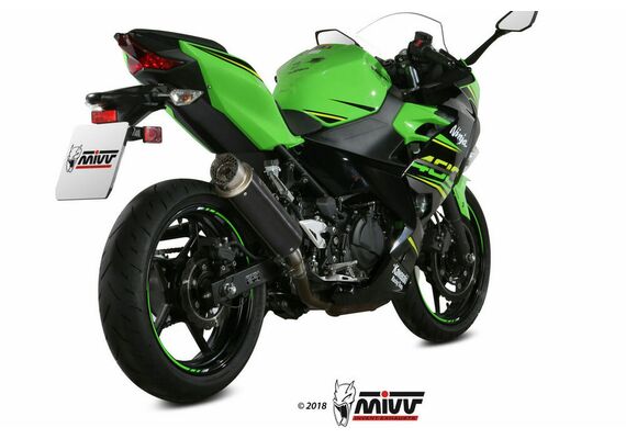 MIVV GPPRO ΤΕΛΙΚΌ ΕΞΆΤΜΙΣΗΣ KAWASAKI NINJA 400 Z 400 2018-2024 BLACK
