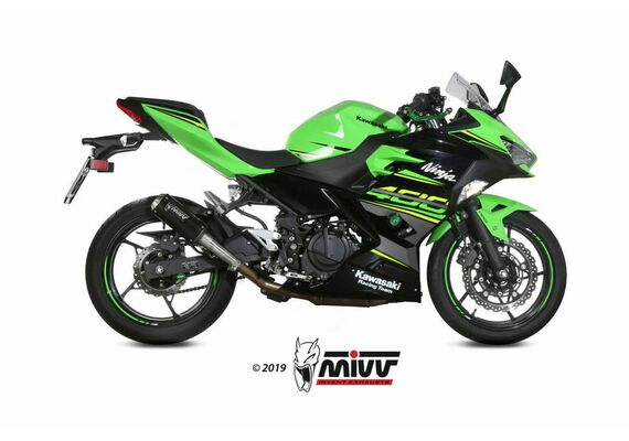 MIVV MK3 ΤΕΛΙΚΌ ΕΞΆΤΜΙΣΗΣ KAWASAKI NINJA 400 Z 400 2018-2024 BLACK