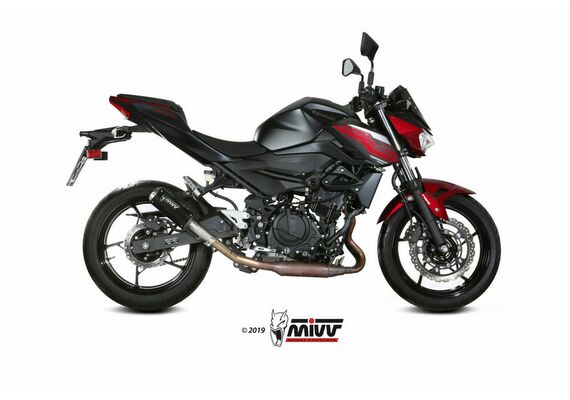 MIVV MK3 ΤΕΛΙΚΌ ΕΞΆΤΜΙΣΗΣ KAWASAKI NINJA 400 Z 400 2018-2024 BLACK