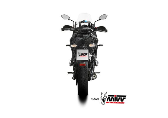 MIVV OVAL ΟΛΌΣΩΜΗ ΕΞΆΤΜΙΣΗ KAWASAKI VERSYS 650 2022-2023 CARBON