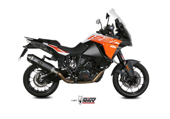 MIVV SPEED EDGE ΤΕΛΙΚΌ ΕΞΆΤΜΙΣΗΣ KTM 1290 SUPER ADVENTURE 17-20 1050-1090-1190  BLACK