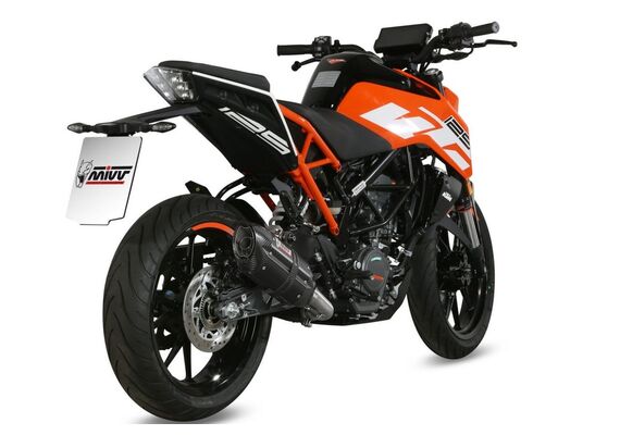 MIVV SUONO ΤΕΛΙΚΌ ΕΞΆΤΜΙΣΗΣ KTM DUKE 125 390 RC 125 390 2017-2020 BLACK