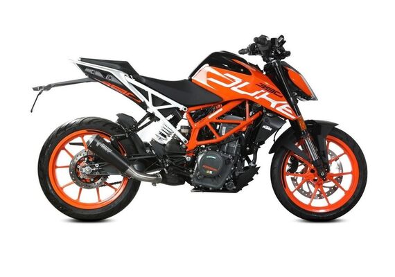 MIVV X-M1 ΤΕΛΙΚΌ ΕΞΆΤΜΙΣΗΣ KTM DUKE 125 390 RC 125 390 2017-2020 BLACK