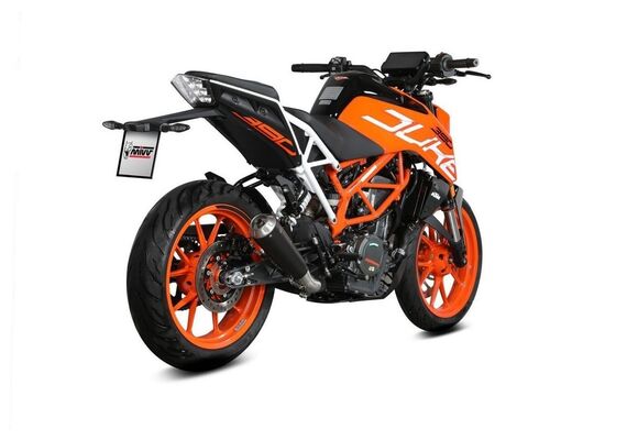 MIVV X-M1 ΤΕΛΙΚΌ ΕΞΆΤΜΙΣΗΣ KTM DUKE 125 390 RC 125 390 2017-2020 BLACK