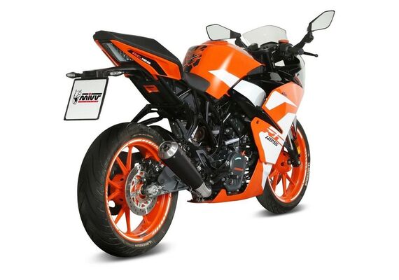 MIVV X-M1 ΤΕΛΙΚΌ ΕΞΆΤΜΙΣΗΣ KTM DUKE 125 390 RC 125 390 2017-2020 BLACK