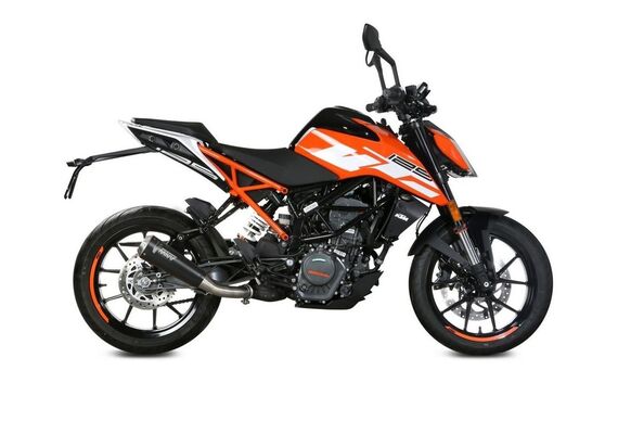 MIVV X-M1 ΤΕΛΙΚΌ ΕΞΆΤΜΙΣΗΣ KTM DUKE 125 390 RC 125 390 2017-2020 BLACK