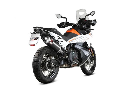 MIVV DAKAR ΤΕΛΙΚΌ ΕΞΆΤΜΙΣΗΣ KTM 790 890 ADVENTURE R 2019-2024 BLACK