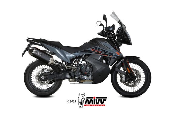MIVV SPEED EDGE ΤΕΛΙΚΌ ΕΞΆΤΜΙΣΗΣ KTM 790 890 ADVENTURE R 2019-2024 BLACK
