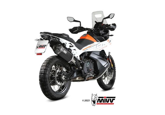 MIVV SPEED EDGE ΤΕΛΙΚΌ ΕΞΆΤΜΙΣΗΣ KTM 790 890 ADVENTURE R 2019-2024 BLACK