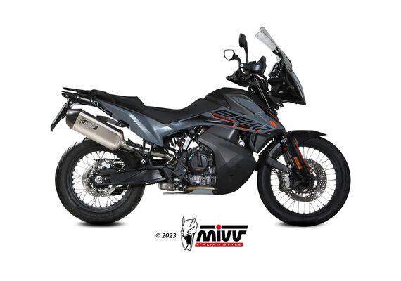 MIVV SPEED EDGE ΤΕΛΙΚΌ ΕΞΆΤΜΙΣΗΣ KTM 790 890 ADVENTURE R 2019-2024 ST. STEEL