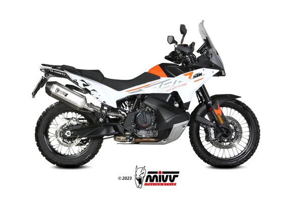 MIVV SPEED EDGE ΤΕΛΙΚΌ ΕΞΆΤΜΙΣΗΣ KTM 790 890 ADVENTURE R 2019-2024 ST. STEEL
